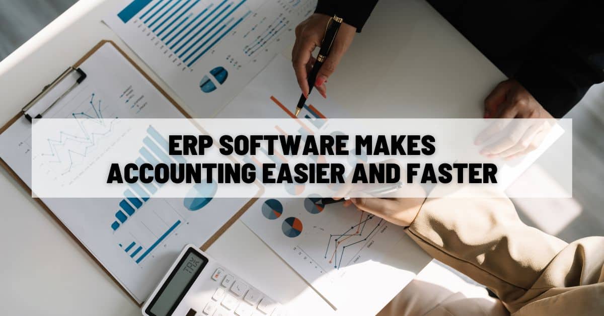 ERP Software Makes Accounting Easier and Faster